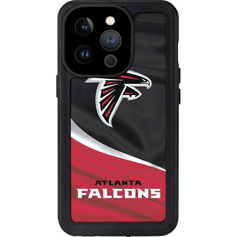 NFL Atlanta Falcons iPhone 15 Pro Waterproof Case